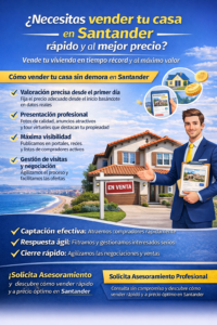 Cómo vender mi casa rápido en Santander