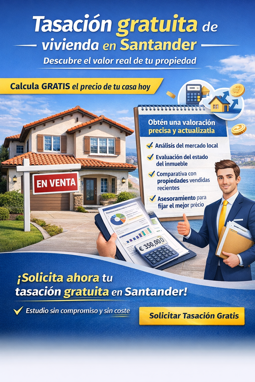 Valoracion gratuita en Santander