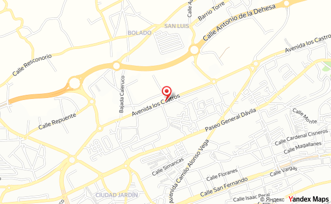 Mapa de Cazoña, Santander (Cantabria)