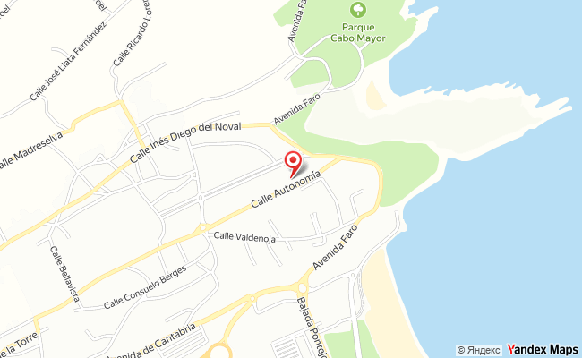 Mapa de Cueto, Santander (Cantabria)
