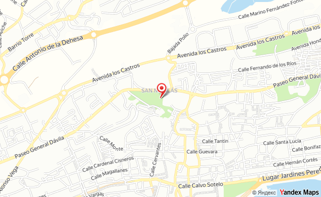 Mapa de General Dávila, Santander (Cantabria)