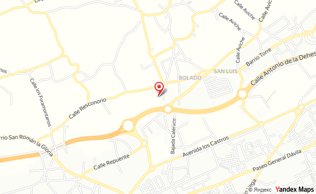 Mapa de La Albericia, Santander (Cantabria)