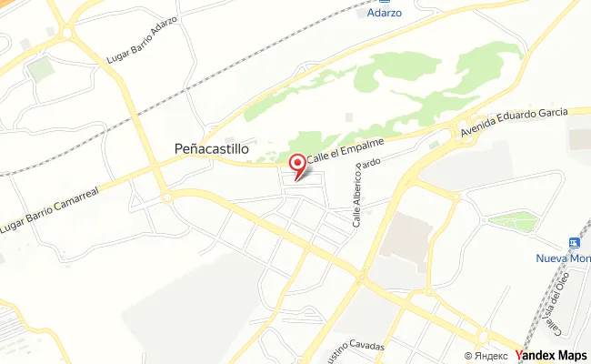 Mapa de Nueva Montaña, Santander