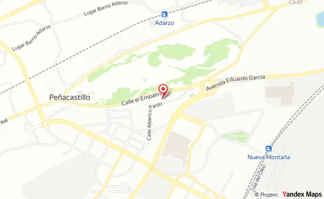 Mapa de Ojaiz, Santander