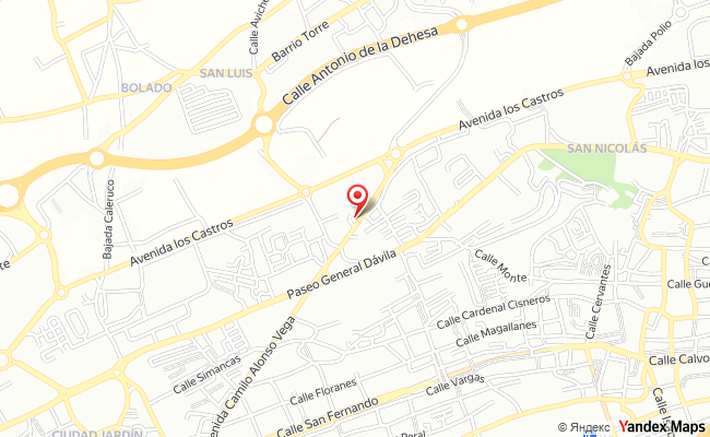 Mapa de Pronillo, Santander (Cantabria)