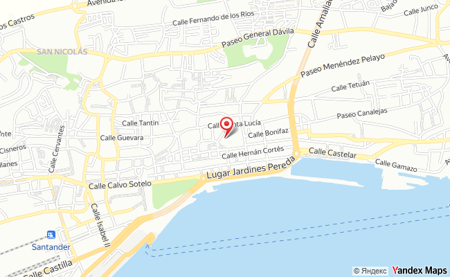 Mapa de Puertochico, Santander (Cantabria)