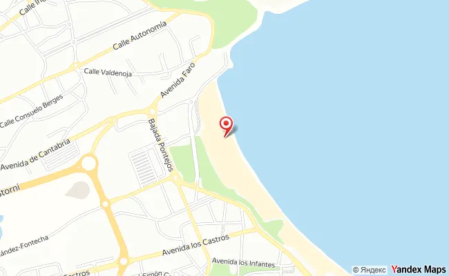 Mapa de Valdenoja, Santander
